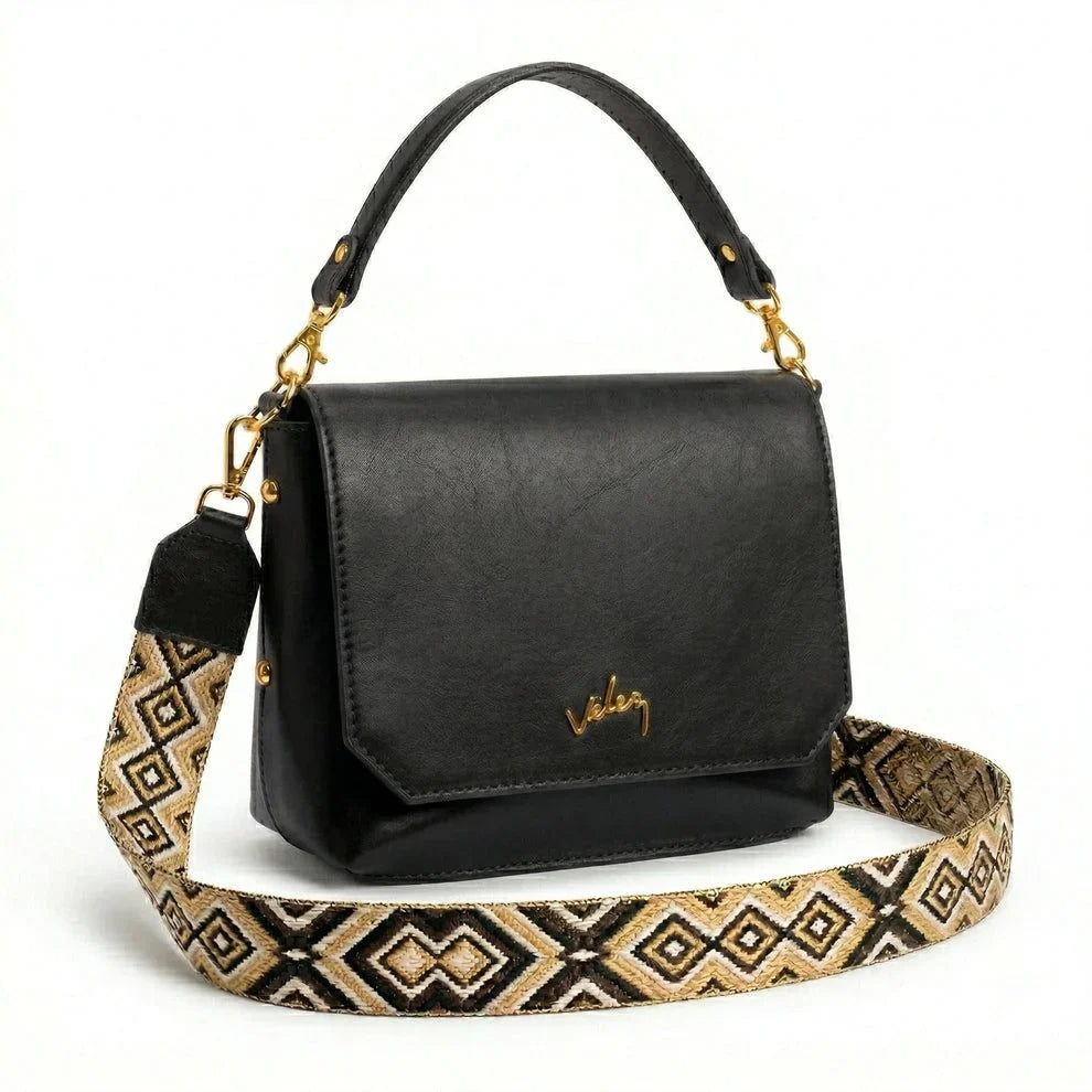 Bolso Carriel Vélez de Cuero Legítimo - Lanzamiento